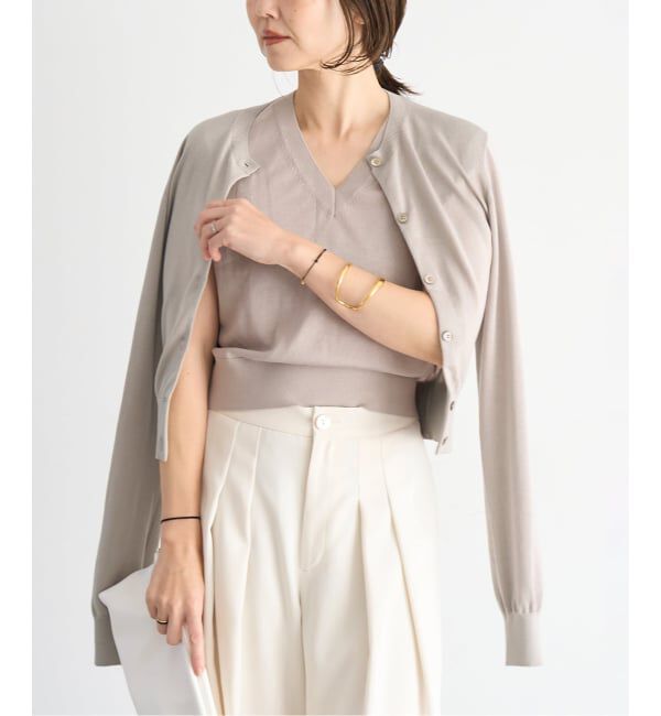 Plage「Compact Knit カーディガン」|カーディガン|