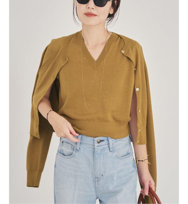 Plage「Compact Knit カーディガン」|カーディガン|