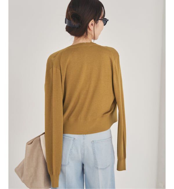 Plage「Compact Knit カーディガン」|カーディガン|