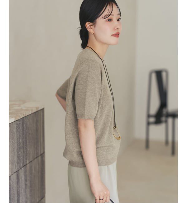 Plage「《WEB限定追加》compact プルオーバー 2」|ニット・セーター|