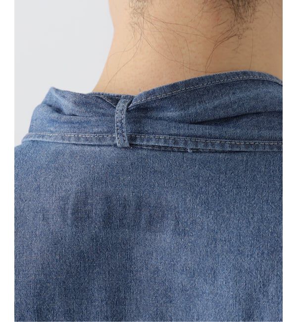 SLOBE IENA「LEDENIM ボサムボウタイトップス」|シャツ・ブラウス|