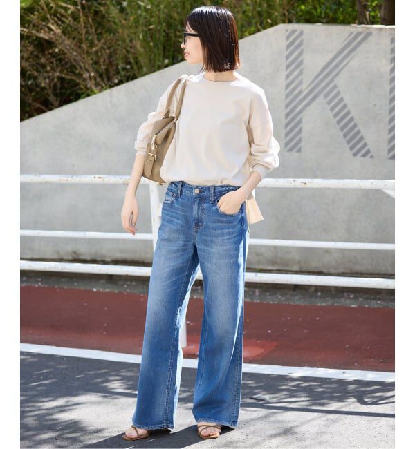 SLOBE IENA「《シリーズあり》コットンキュプラプルオーバー」|ニット・セーター|