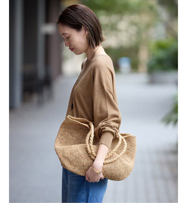 SLOBE IENA「《シリーズあり》コットンキュプラプルオーバー」|ニット・セーター|