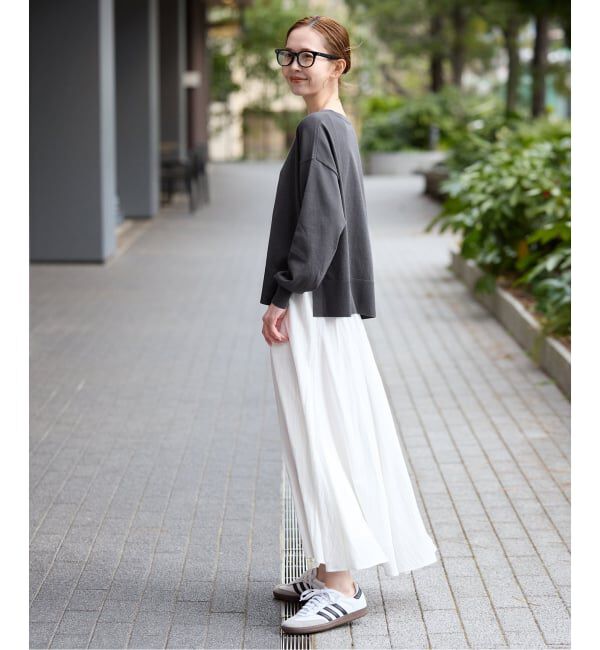 SLOBE IENA「《シリーズあり》コットンキュプラプルオーバー」|ニット・セーター|