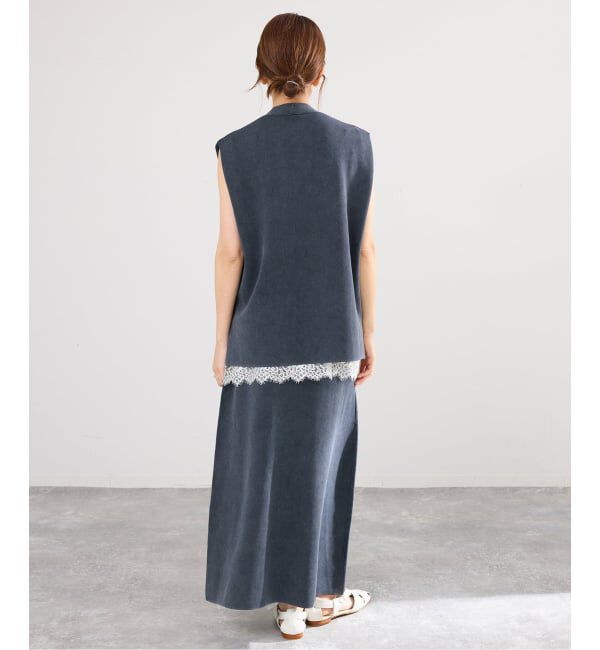 IENA「《セットアップ対応/予約》ダンボールストーンベスト」|ベスト・ジレ|