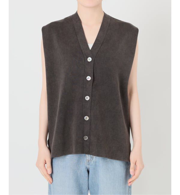 IENA「《セットアップ対応/予約》ダンボールストーンベスト」|ベスト・ジレ|