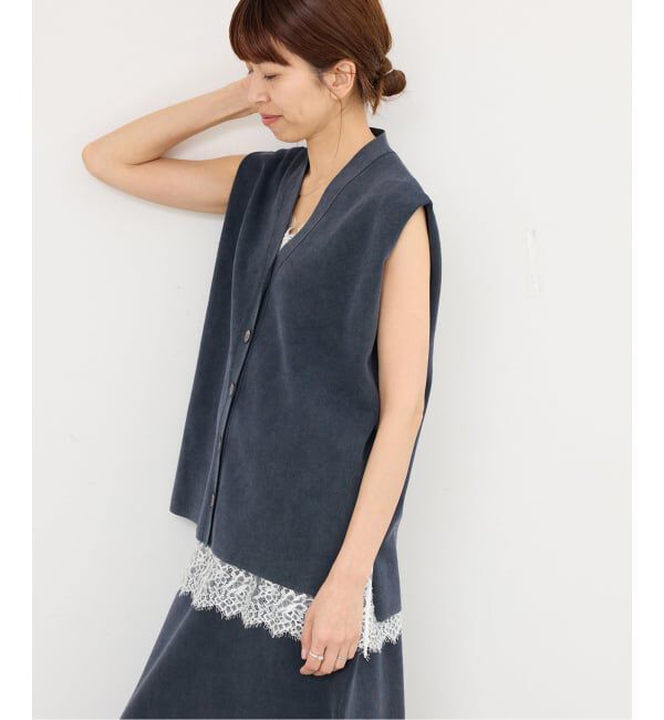 IENA「《セットアップ対応/予約》ダンボールストーンベスト」|ベスト・ジレ|