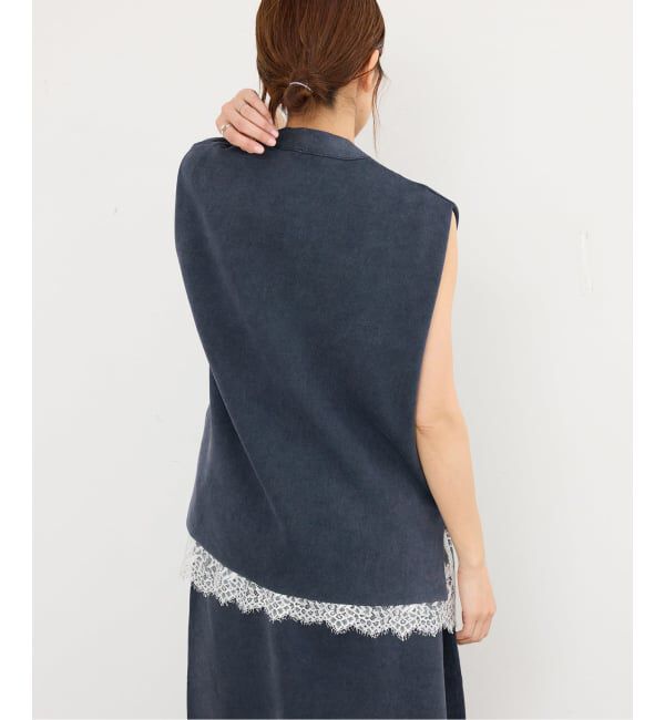 IENA「《セットアップ対応/予約》ダンボールストーンベスト」|ベスト・ジレ|