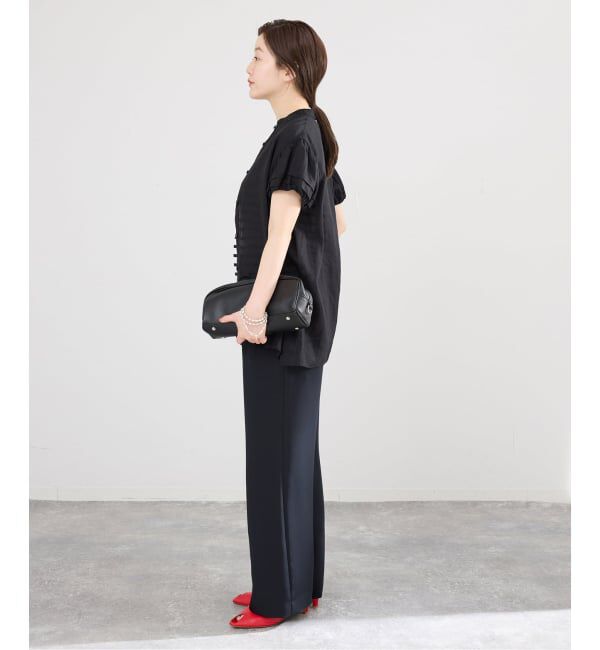 IENA「《予約》ウォッシャブルシルキーサテンイージーパンツ」|その他|