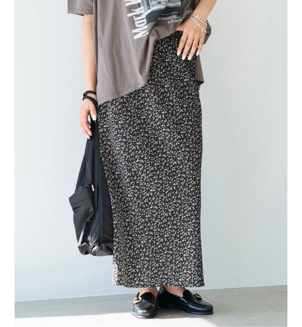 IENA「《セットアップ対応/予約》ソフトヴィンテージフラワースカート」|スカート|