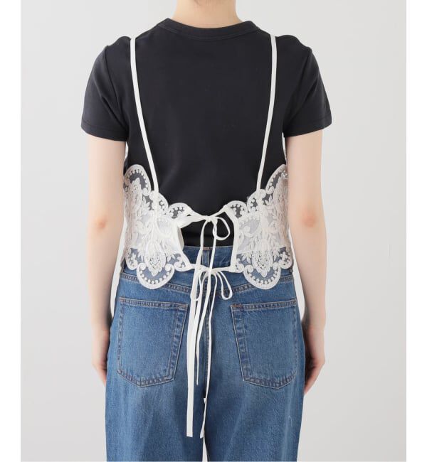 SLOBE IENA「MAURIZIO MYKONOS/マウリツィオ ミコノス レースキャミ 1 W08552981」|キャミソール|