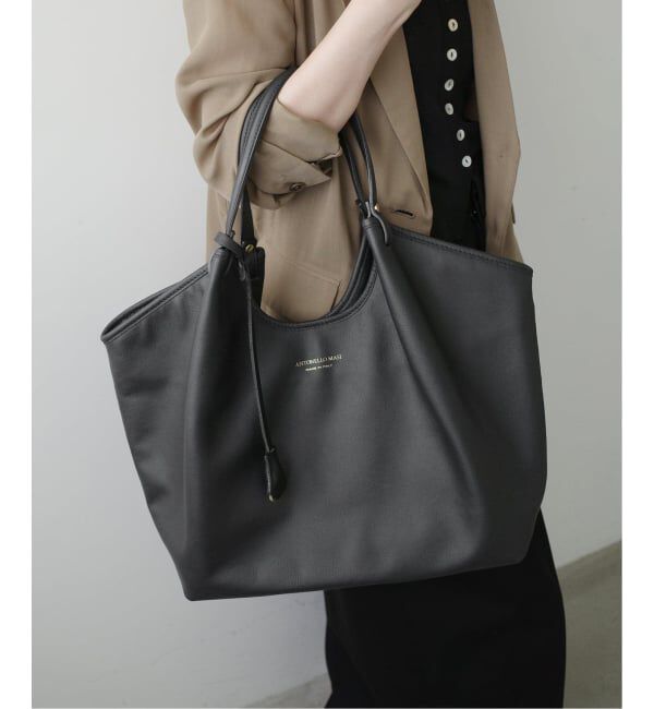 SLOBE IENA「《WEB限定/追加7予約》ANTONELLO MASI SLOBE別注 レザートートバッグ」|トートバッグ|