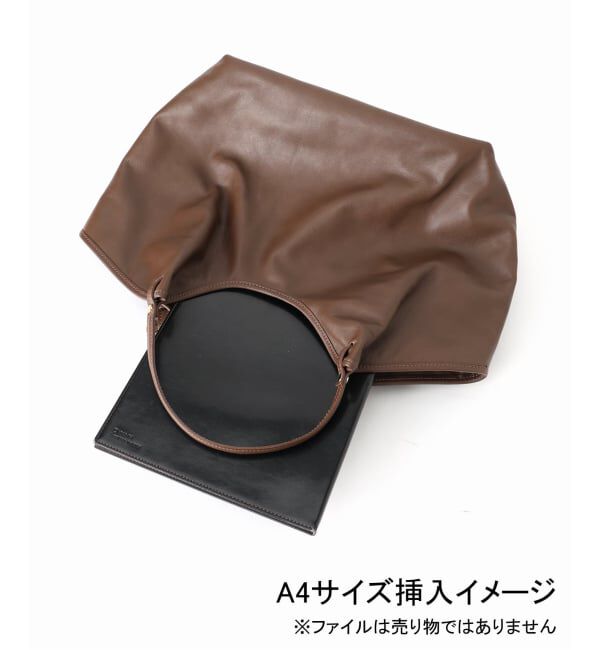 SLOBE IENA「《WEB限定/追加7予約》ANTONELLO MASI SLOBE別注 レザートートバッグ」|トートバッグ|