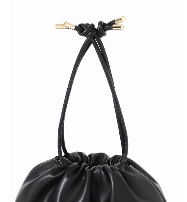 SLOBE IENA「《追加3予約》SLOBE 3WAY スムース巾着バッグ」|その他|