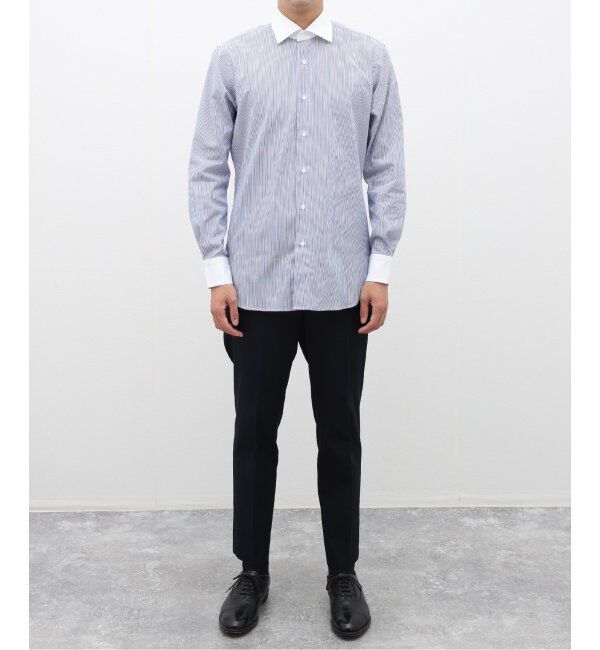 EDIFICE「D.ショートポイント シャツ クレリック」|シャツ・ブラウス|