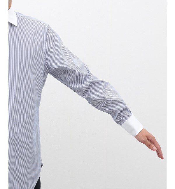 EDIFICE「D.ショートポイント シャツ クレリック」|シャツ・ブラウス|