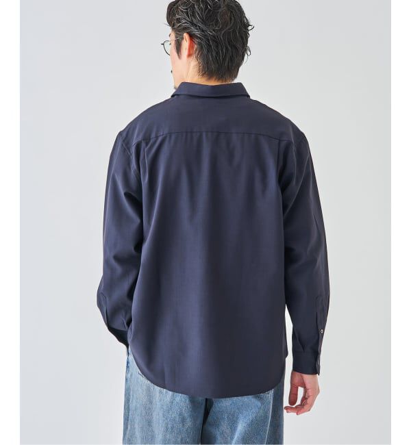 EDIFICE「SUPER 100&rsquo;s ウール レギュラー シャツ」|シャツ・ブラウス|