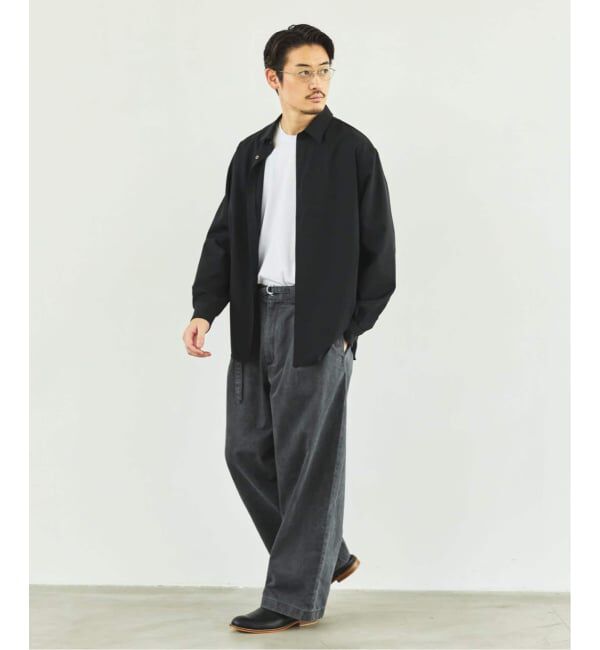 EDIFICE「SUPER 100&rsquo;s ウール レギュラー シャツ」|シャツ・ブラウス|