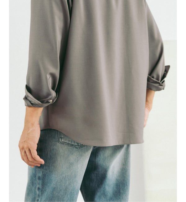 EDIFICE「SUPER 100&rsquo;s ウール レギュラー シャツ」|シャツ・ブラウス|