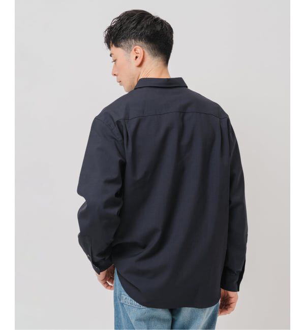 EDIFICE「SUPER 100&rsquo;s ウール レギュラー シャツ」|シャツ・ブラウス|