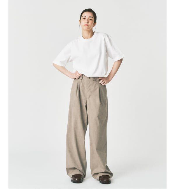 417 EDIFICE「【Hanes &times; 417 EDIFICE】別注 BEEFY CREW NECK T-SHIRT（MODERN FIT）」|Tシャツ・カットソー|