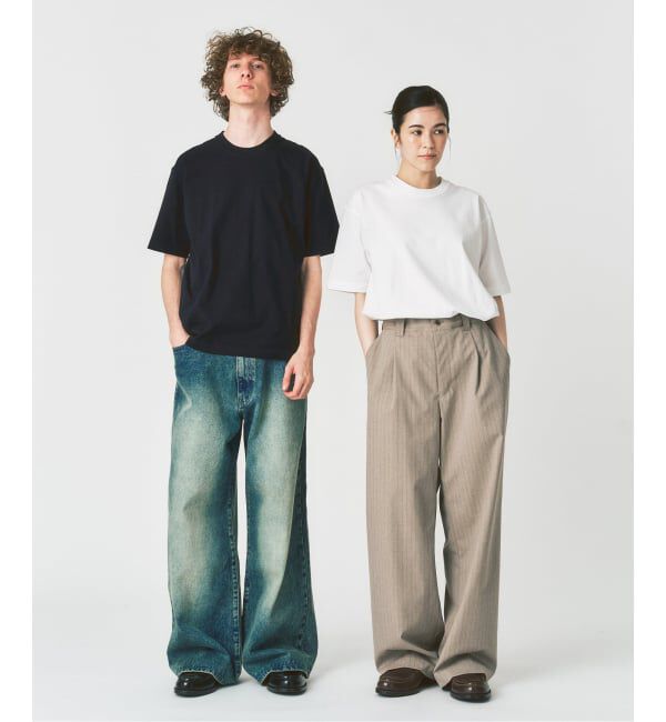 417 EDIFICE「【Hanes &times; 417 EDIFICE】別注 BEEFY CREW NECK T-SHIRT（MODERN FIT）」|Tシャツ・カットソー|