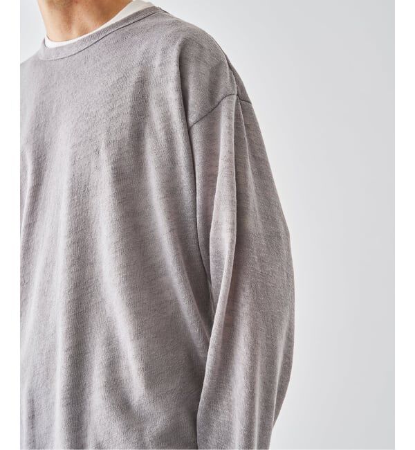 EDIFICE「《予約》レイヤード ジャージ ニット」|ニット・セーター|