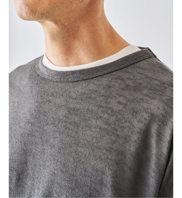 EDIFICE「《予約》レイヤード ジャージ ニット」|ニット・セーター|