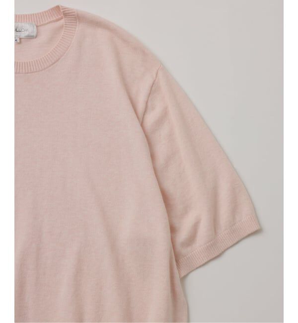 JOURNAL STANDARD「《予約》【FOLL / フォル】cotton cashmere knit tee(mix)」|Tシャツ・カットソー|