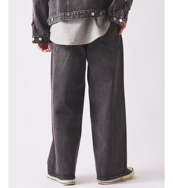 JOURNAL STANDARD relume「クラフトデニム 13.5oz ワイド ストレート デニム」|デニム|