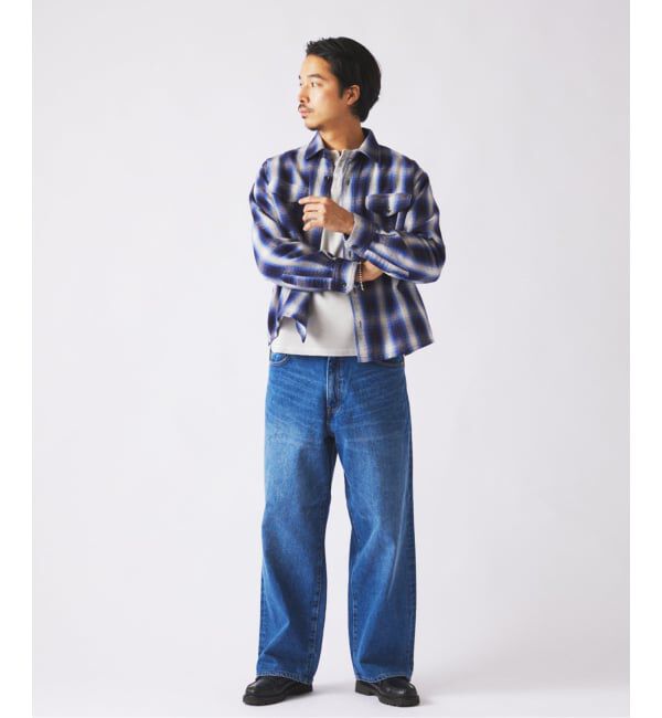 JOURNAL STANDARD relume「クラフトデニム 13.5oz ワイド ストレート デニム」|デニム|
