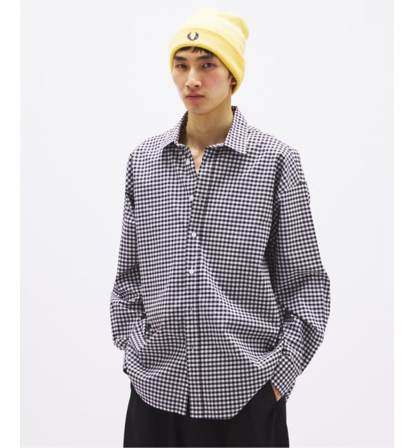 JOURNAL STANDARD「THOMAS MASON / トーマスメイソン ファット レギュラー シャツ」|シャツ・ブラウス|ブラック