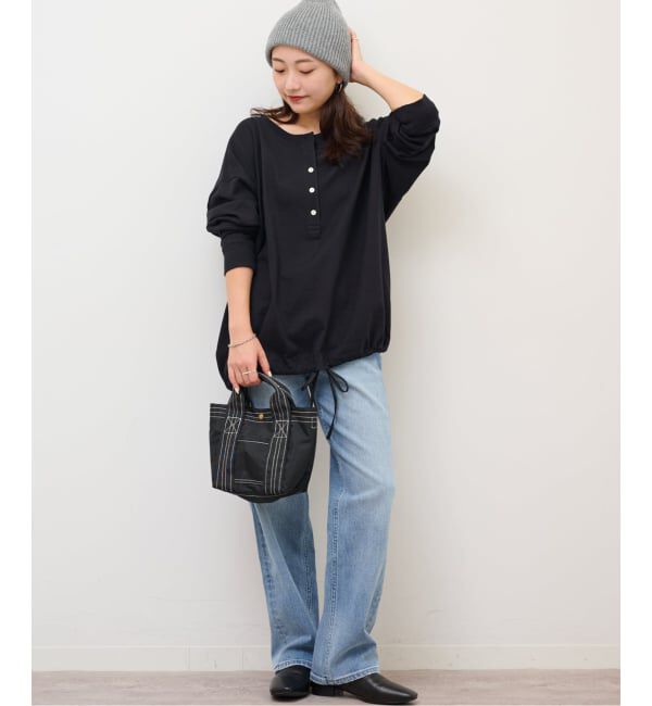 JOURNAL STANDARD relume「《WEB限定追加2》オーバーサイズヘンリーネック」|Tシャツ・カットソー|