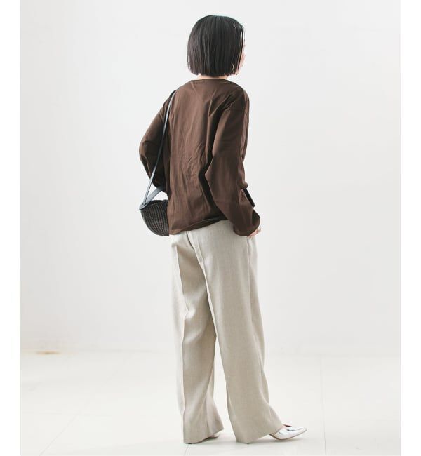 journal standard L'essage「【金子綾さん着用】ツイストプルオーバー」|Tシャツ・カットソー|