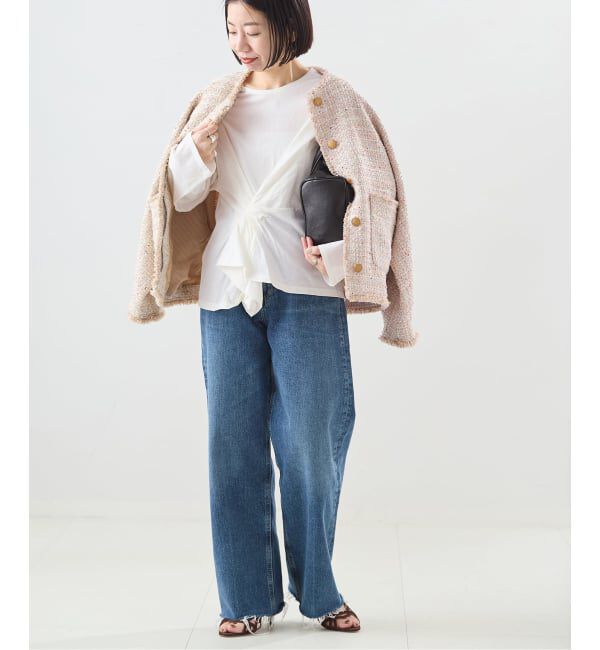 journal standard L'essage「【金子綾さん着用】ツイストプルオーバー」|Tシャツ・カットソー|