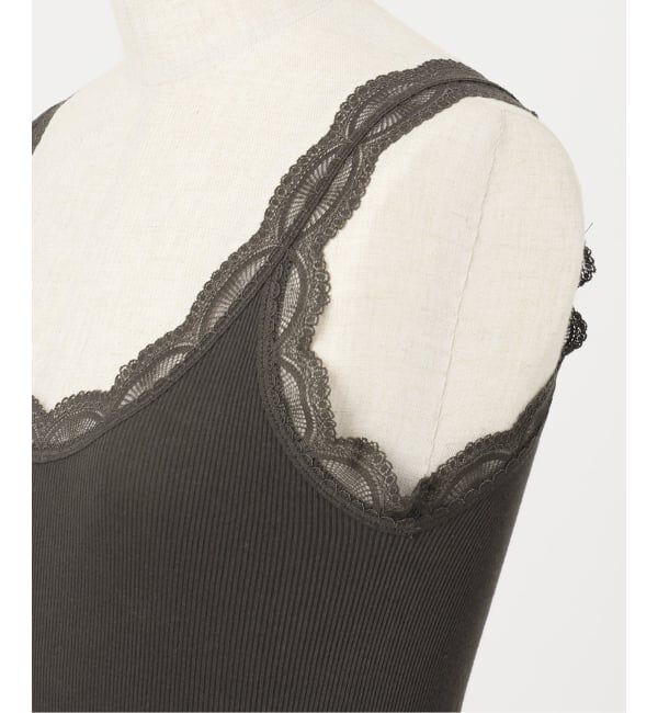 JOURNAL STANDARD relume「スーピマコットンストレッチレースキャミソール」|タンクトップ|