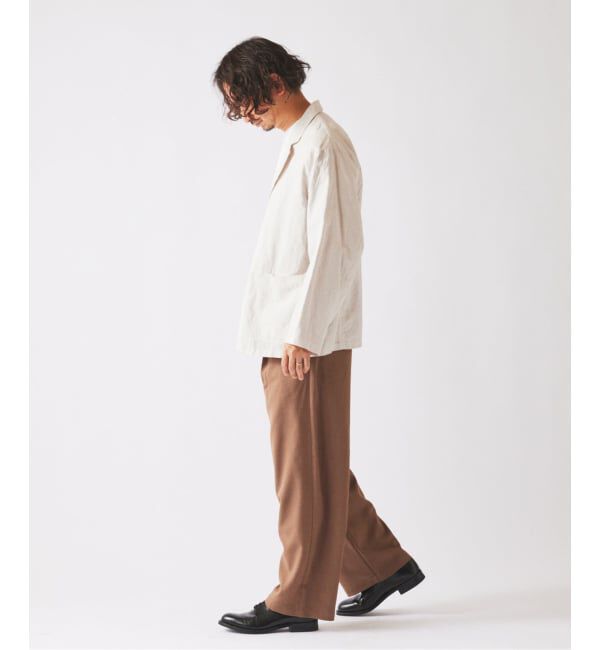 JOURNAL STANDARD relume「バルジ ツイル 1タック &rdquo;レイジー&rdquo; ライトスラックス」|スラックス|