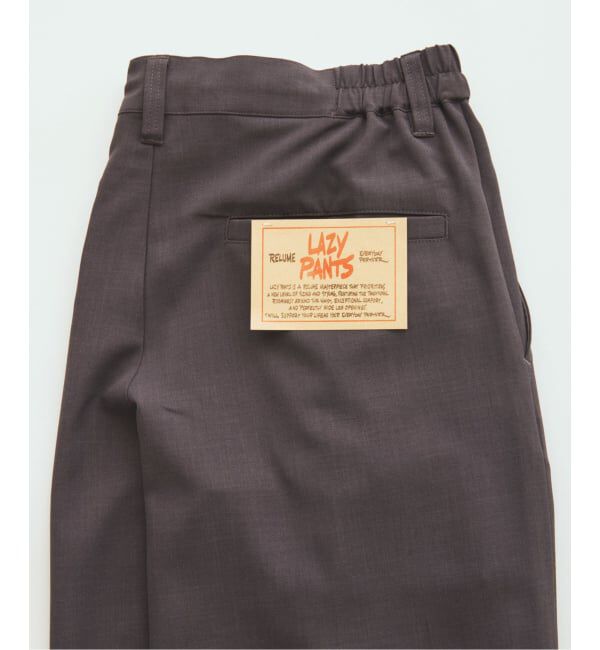 JOURNAL STANDARD relume「バルジ ツイル 1タック &rdquo;レイジー&rdquo; ライトスラックス」|スラックス|