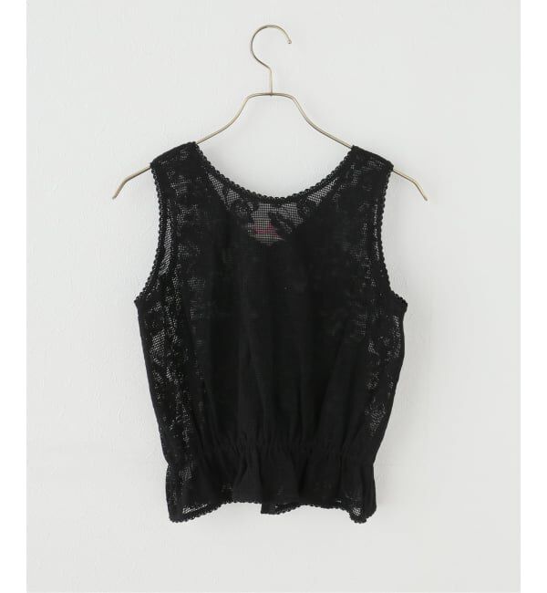 JOURNAL STANDARD「【VIVIANO / ヴィヴィアーノ】Embroidered Lace Tank」|タンクトップ|