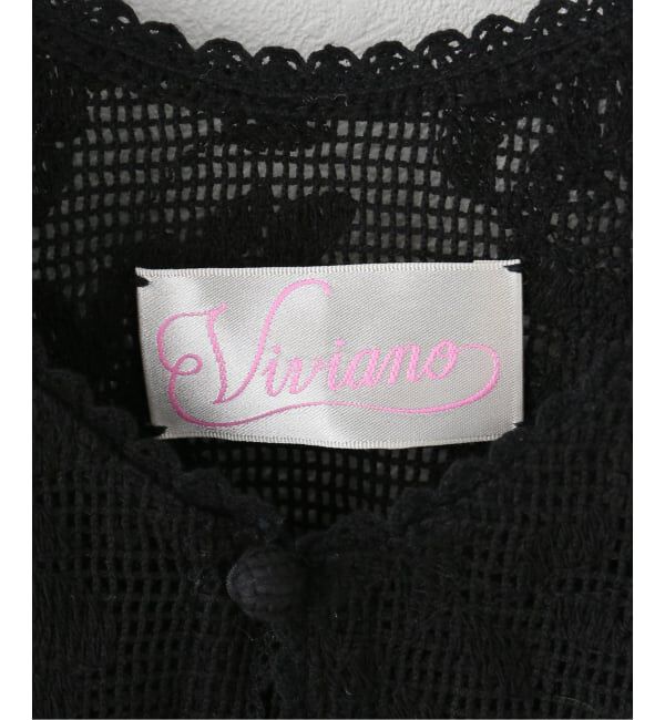 JOURNAL STANDARD「【VIVIANO / ヴィヴィアーノ】Embroidered Lace Tank」|タンクトップ|