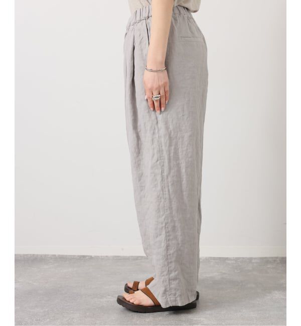 journal standard luxe「《予約》リネンヘリンボンタックイージーパンツ」|その他|