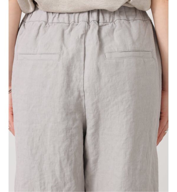 journal standard luxe「《予約》リネンヘリンボンタックイージーパンツ」|その他|