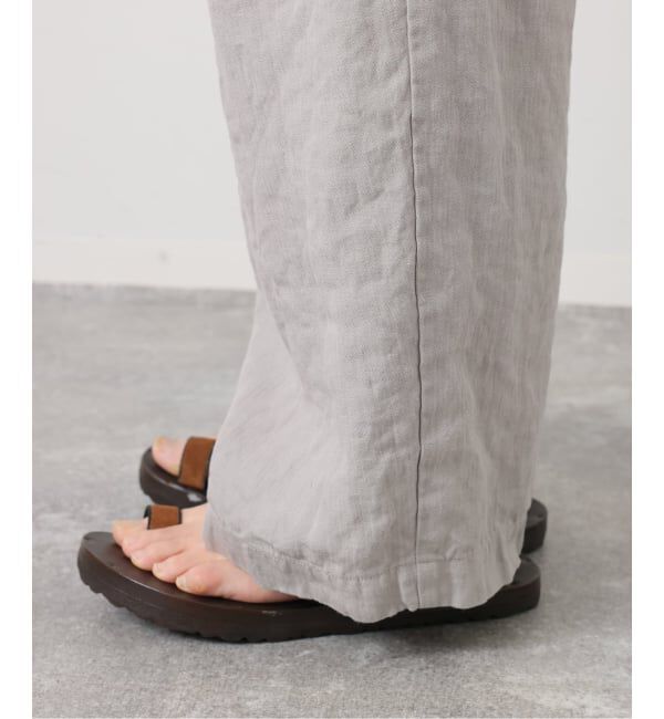 journal standard luxe「《予約》リネンヘリンボンタックイージーパンツ」|その他|