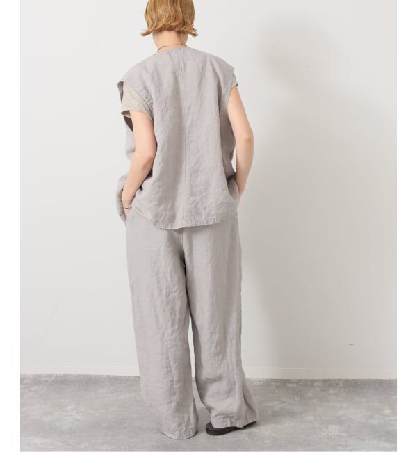 journal standard luxe「《予約》リネンヘリンボンタックイージーパンツ」|その他|