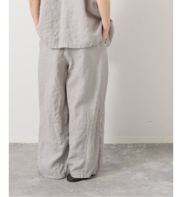 journal standard luxe「《予約》リネンヘリンボンタックイージーパンツ」|その他|