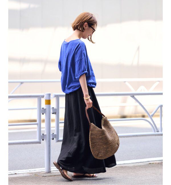 FRAMeWORK「マーブルテンジクドロストT」|Tシャツ・カットソー|