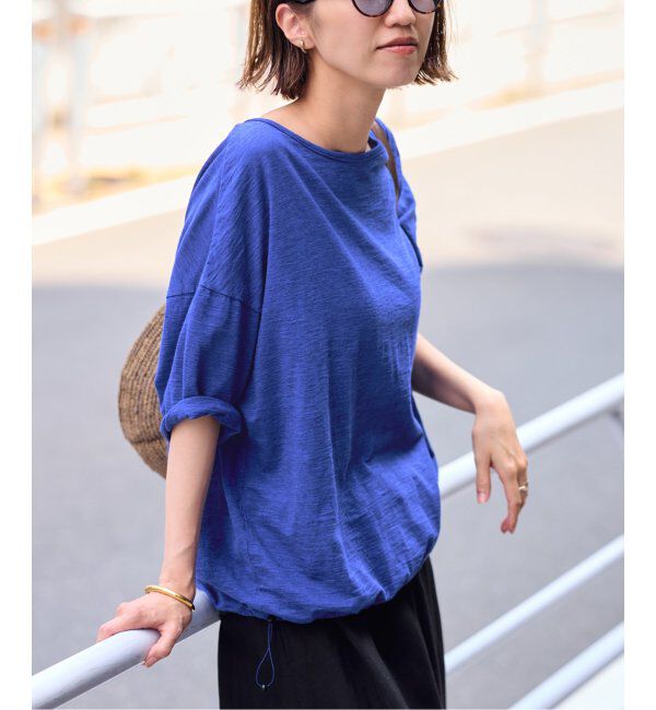 FRAMeWORK「マーブルテンジクドロストT」|Tシャツ・カットソー|