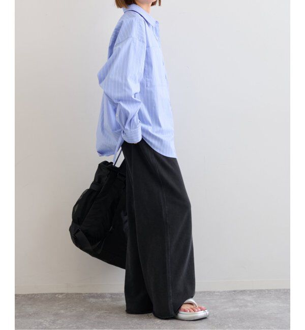 U by SPICK&SPAN「リボンスリーブオーバーシャツ」|シャツ・ブラウス|