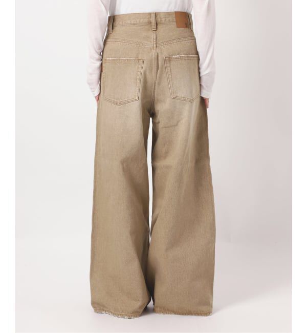 Spick and Span「5 1/2 HIGH-WIDELEG DENIM」|デニム|