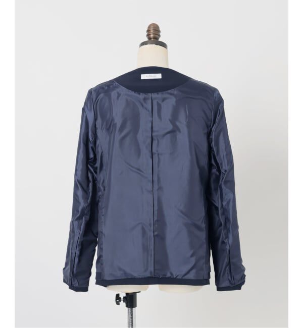  「2WAYスリットジャケット」|ノーカラージャケット|